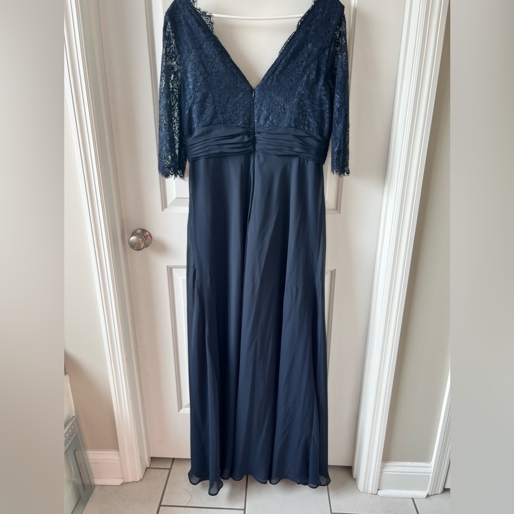 Navy blue formal dress